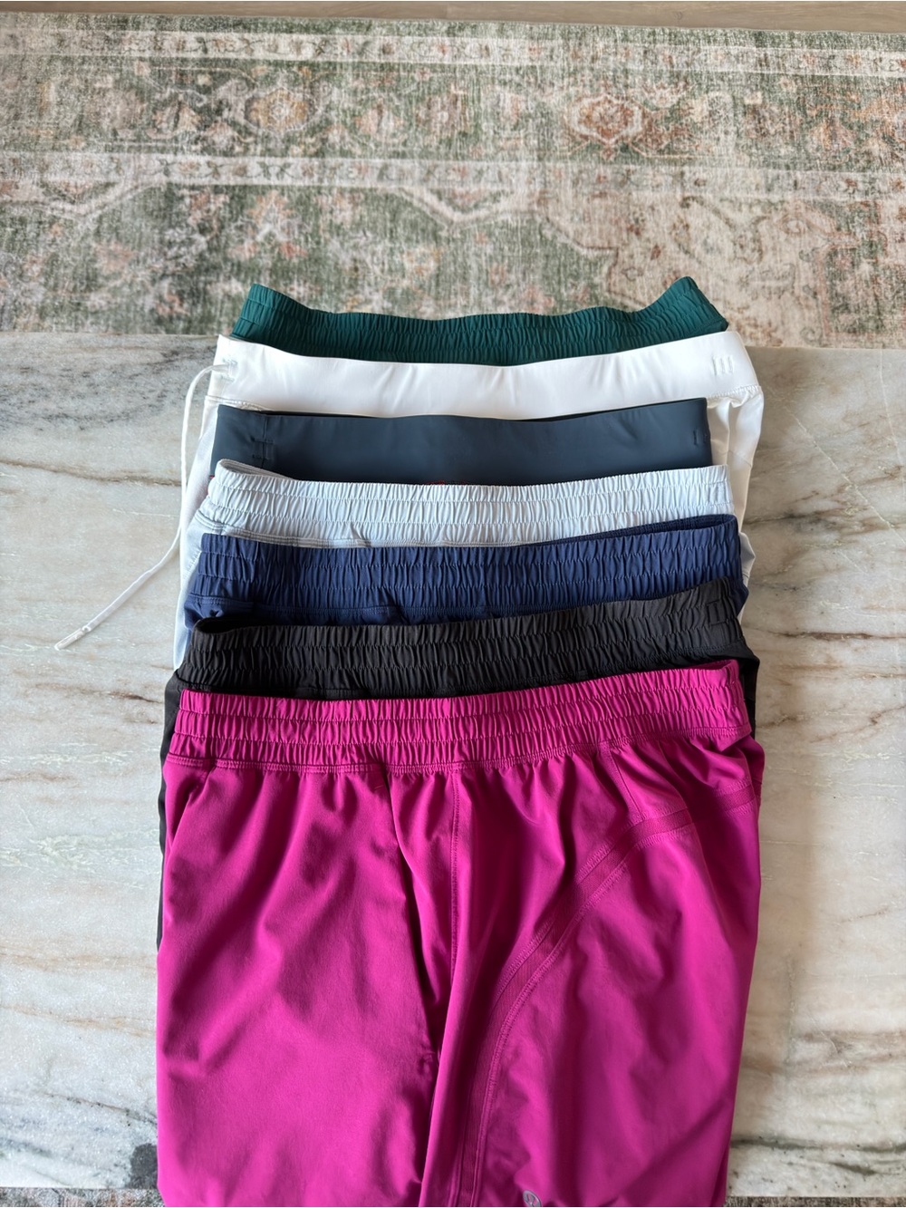 lululemon athletica assorted (6 pairs) Men’s Pace Breaker Shorts 5” LL
